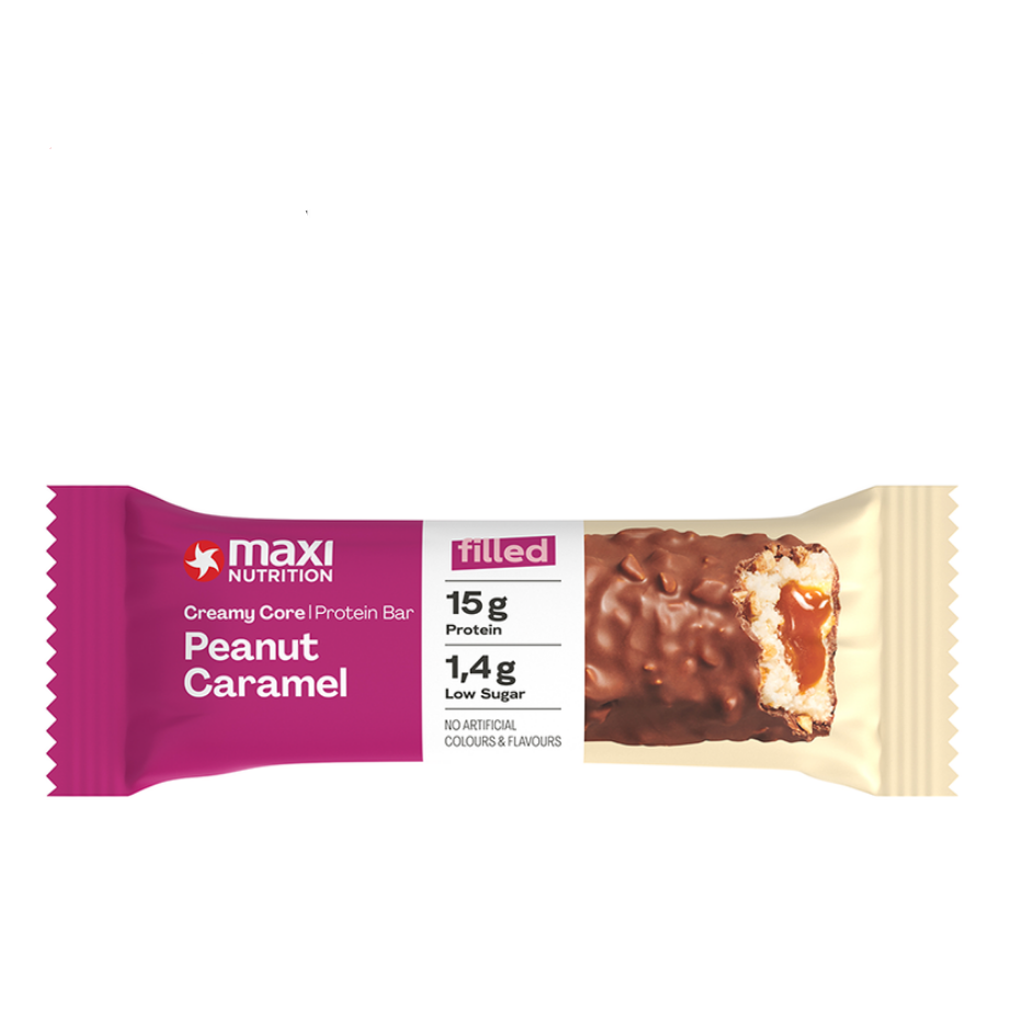 Maximuscle Maxi Nutrition Creamy Core Protein Bar: Peanut Caramel