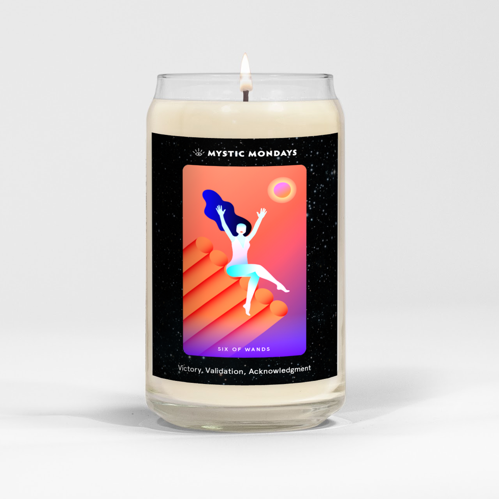 Six of Wands Candle