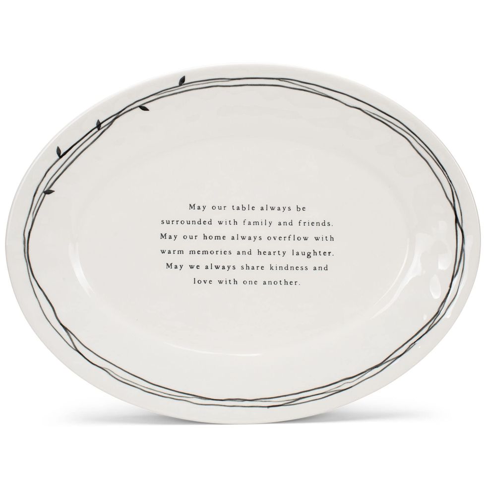 Family Blessings Stoneware Platter