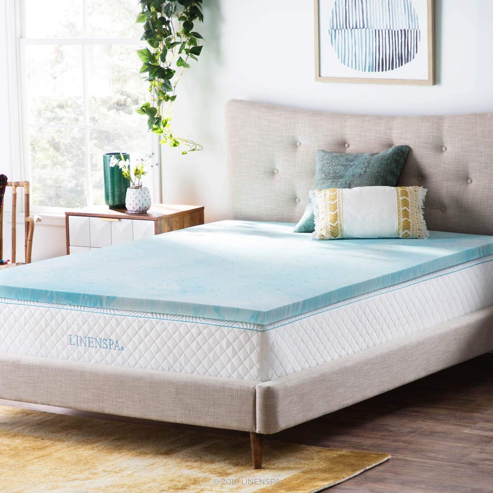Gel Swirl Memory Foam Mattress Topper