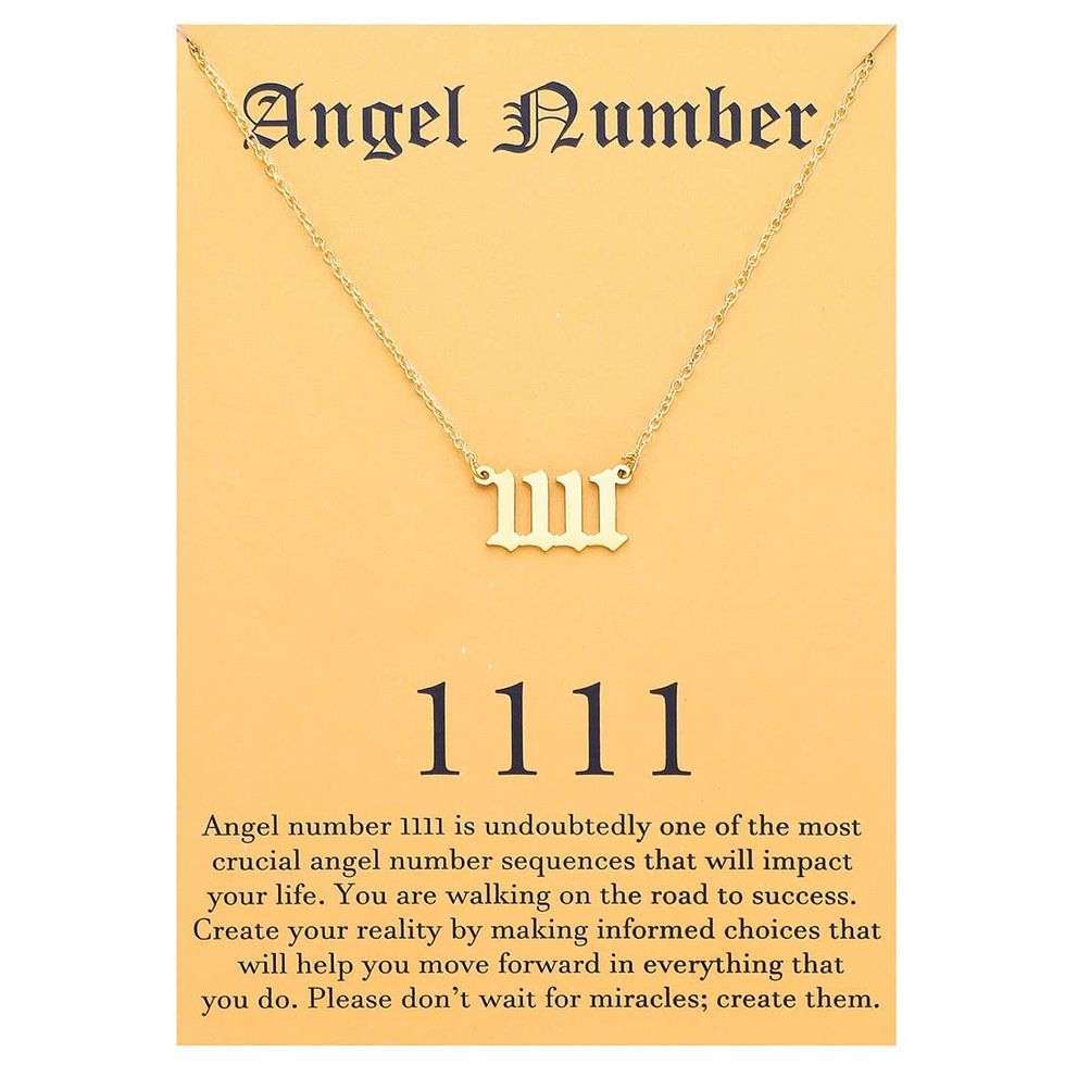 Angel Number 1111 Charm Necklace 