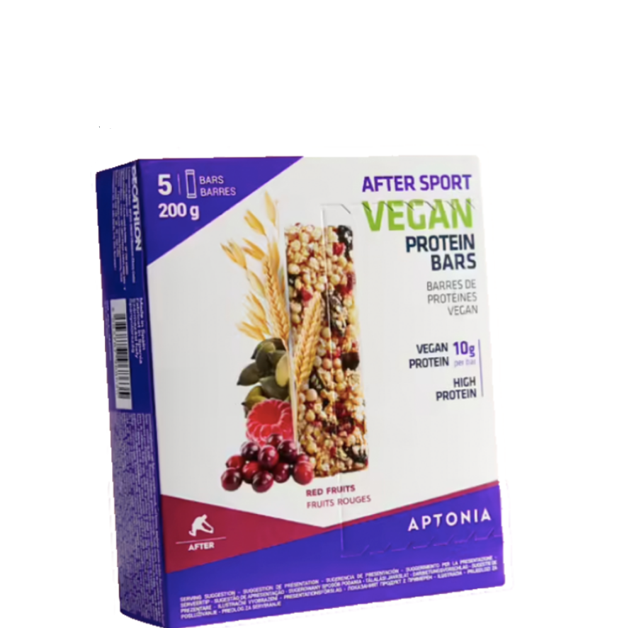 Aptonia Vegan Protein Sports Recovery Bar: Red Berries 