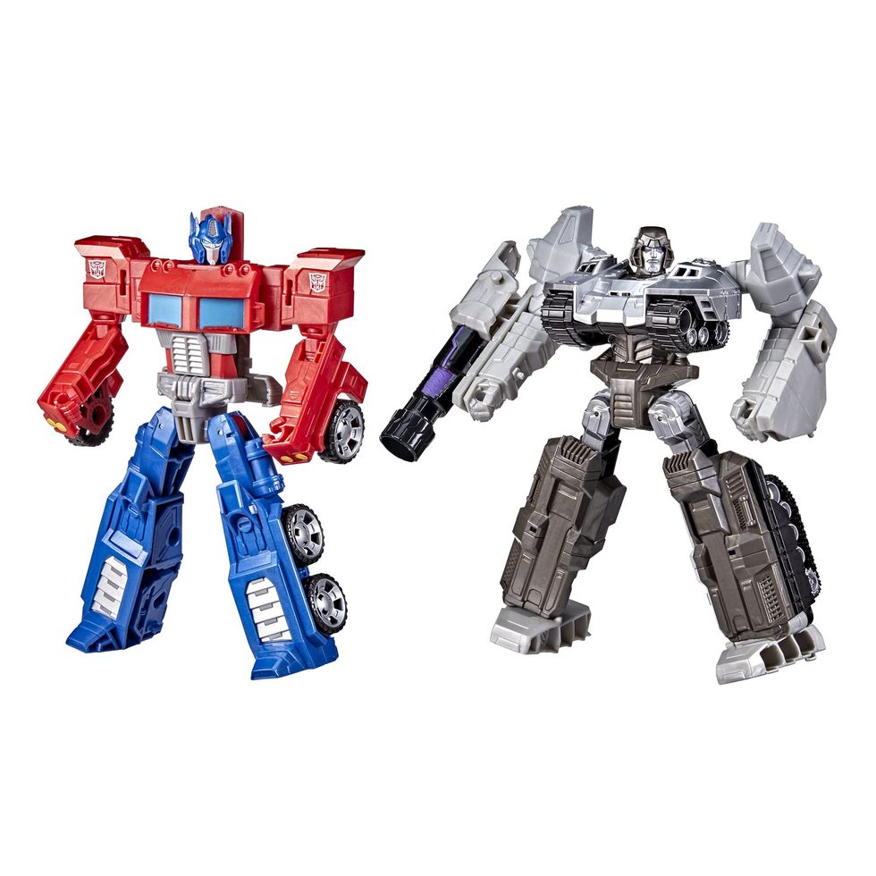 Heroes and Villains Optimus Prime and Megatron