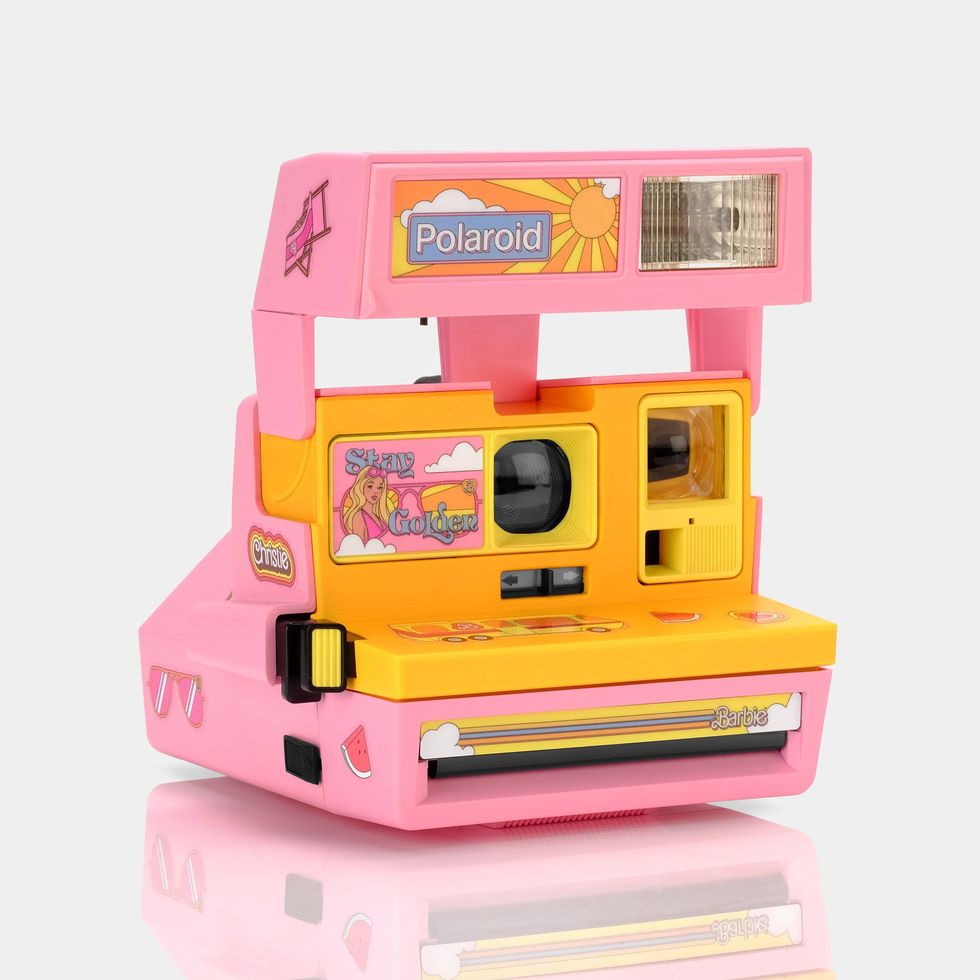 Malibu Barbie Polaroid 600 Camera