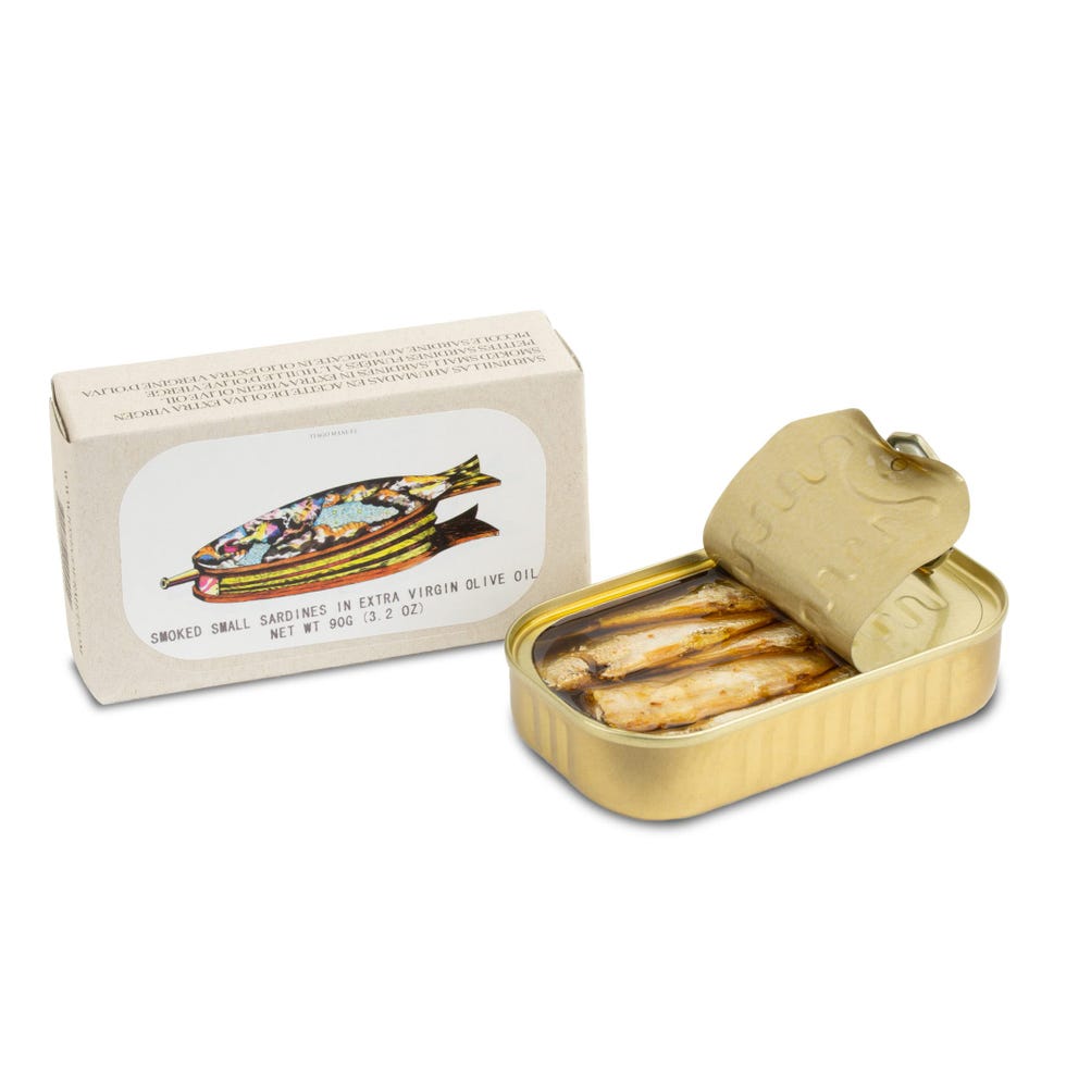 Smoked Small Sardines in Extra Virgin Olive Oil