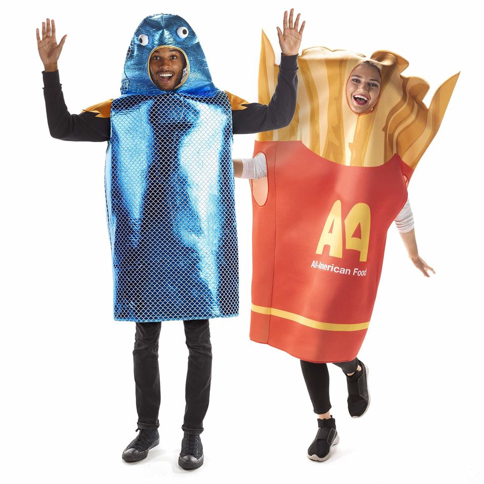Fish & Chips Punny Halloween Costume