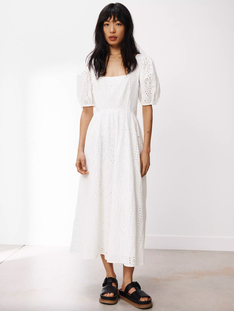 Vierra Broderie Sun Dress