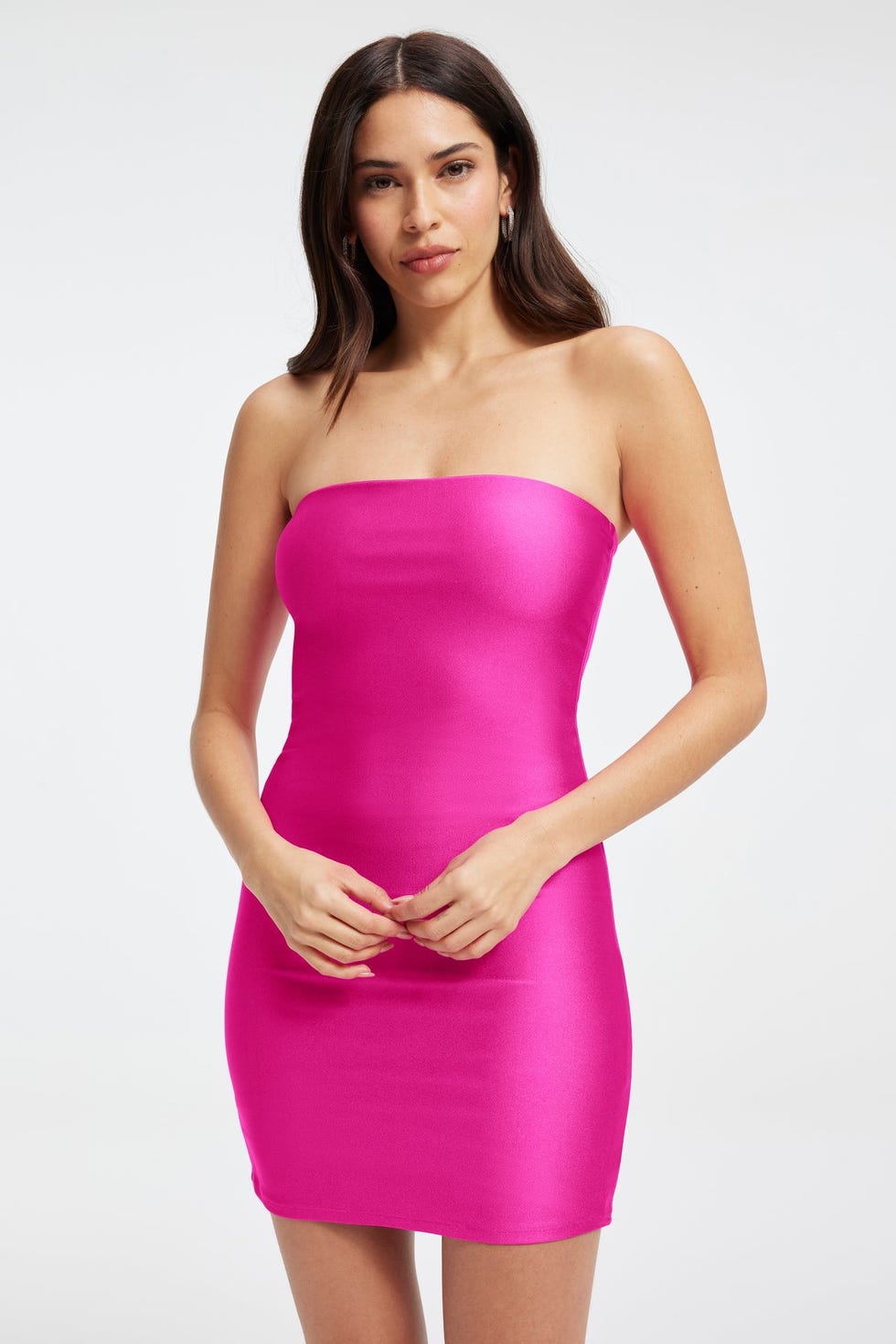 Compression Shine Tube Dress 