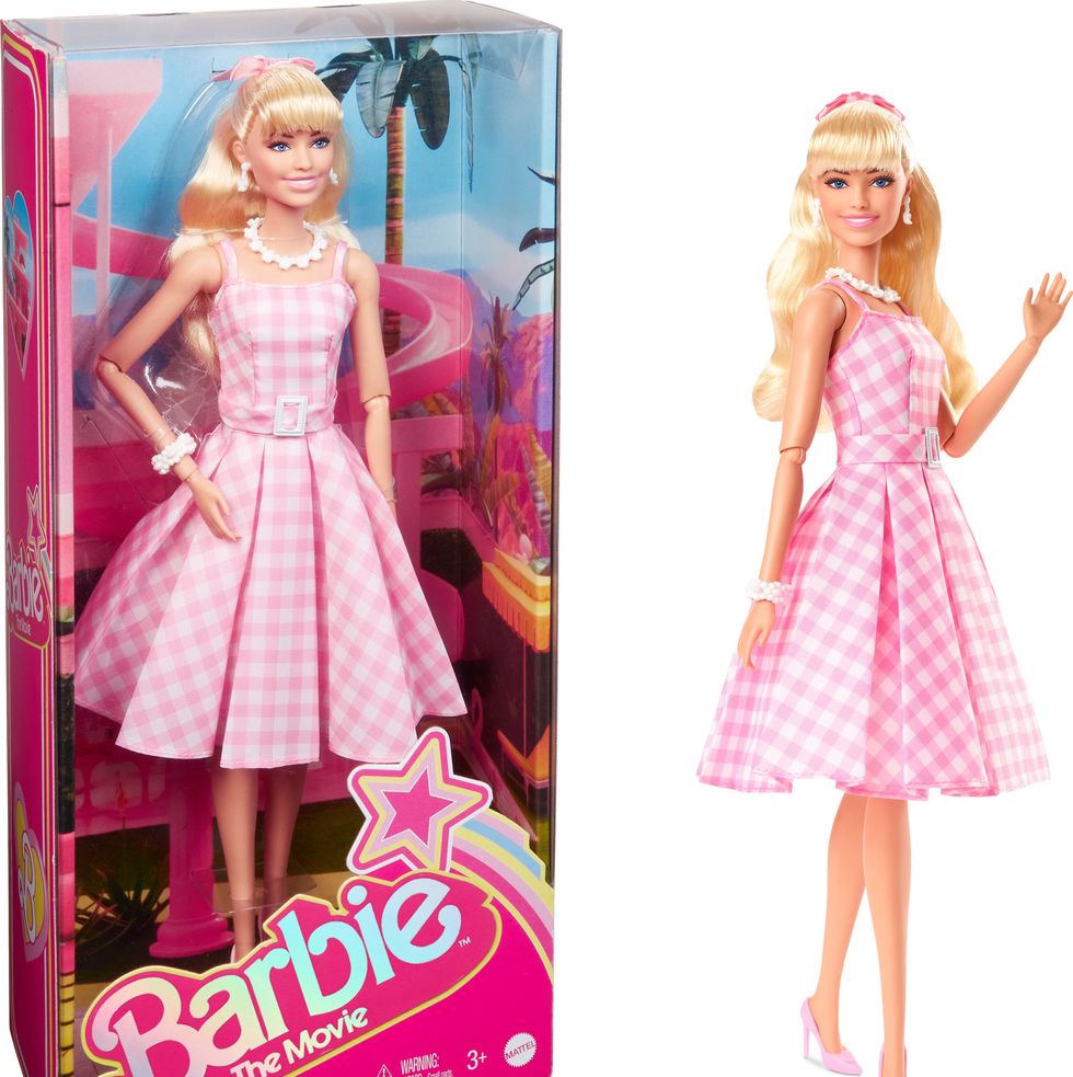 Mattel Barbie The Movie Collectible Doll  Margot Robbie as Barbie in Pink Gingham Dress