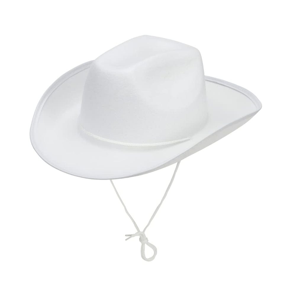White Cowgirl Hat 