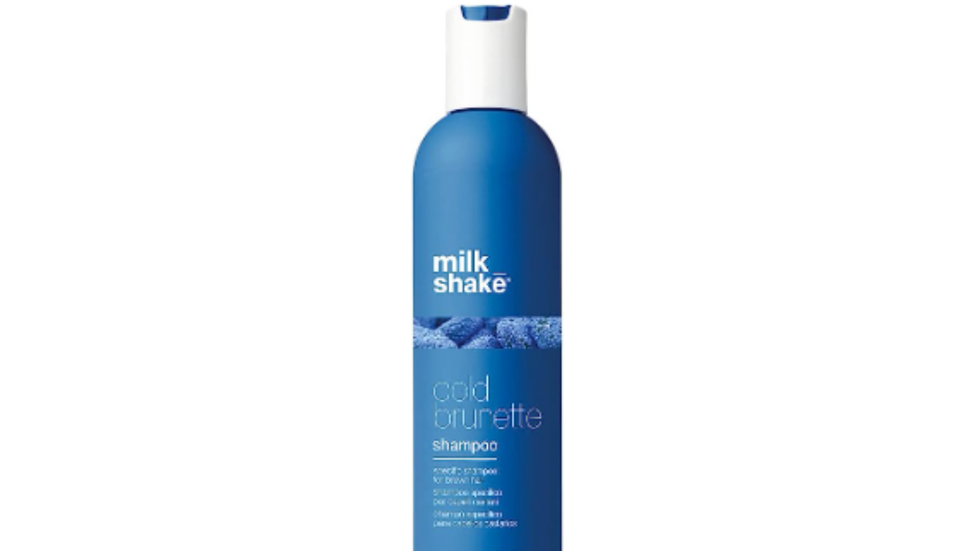 Shampoo per capelli castani con pigmenti blu milk_shake
