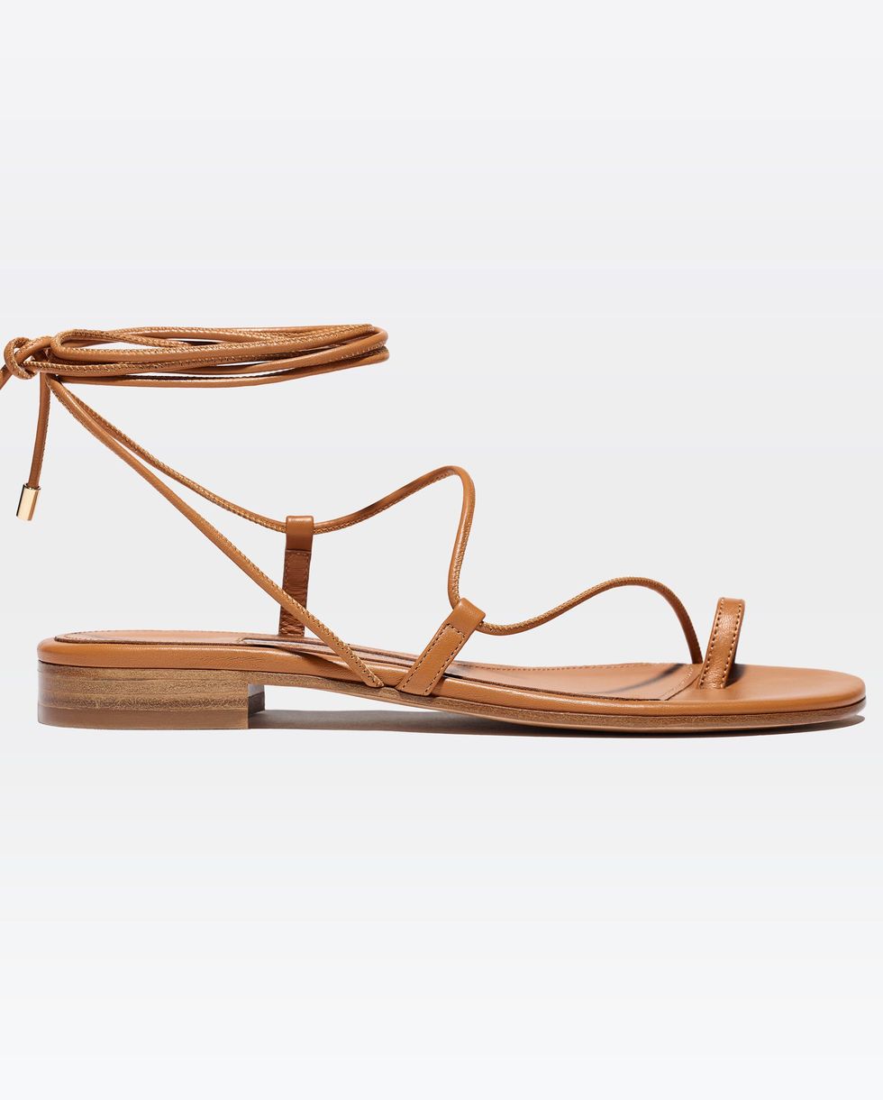 THE ROW Bare Flat Sandal  Strappy sandals flat, Footwear design