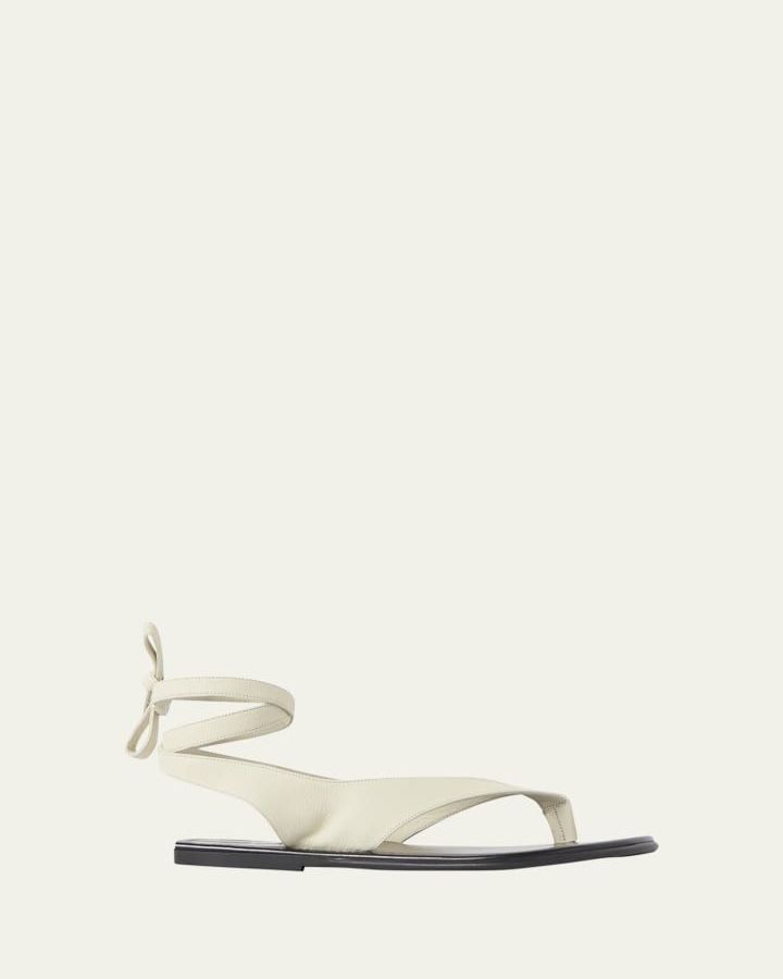 Off-white beach sandals