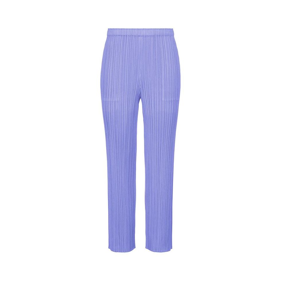 Blue New Colorful Basics 3 Trousers