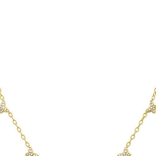 Lillia Crystal Strand Necklace 