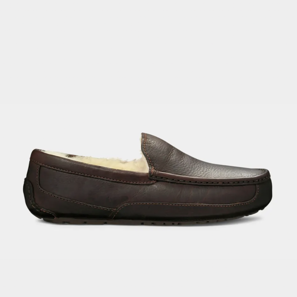 Ascot leather slipper