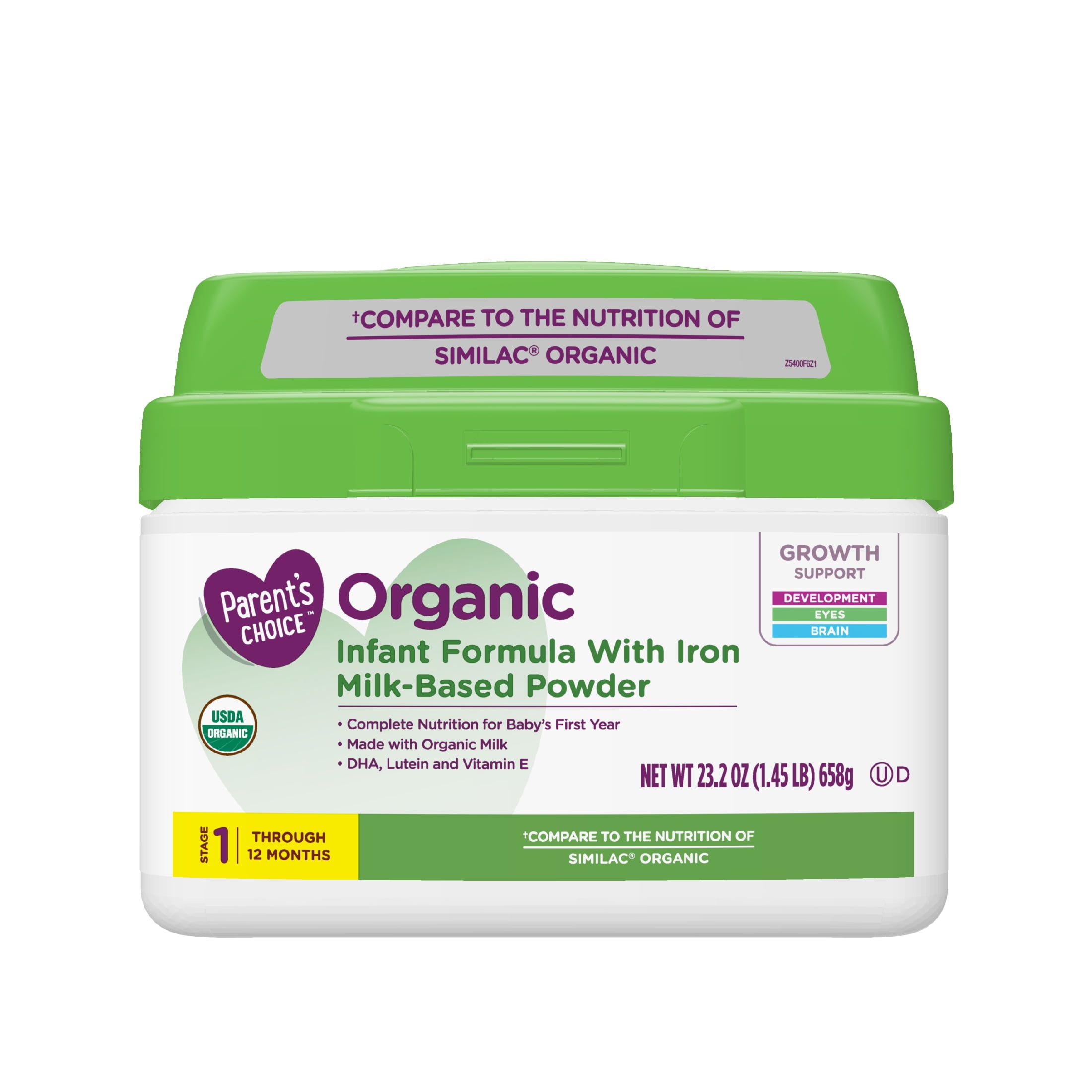 Organic shop baby formula