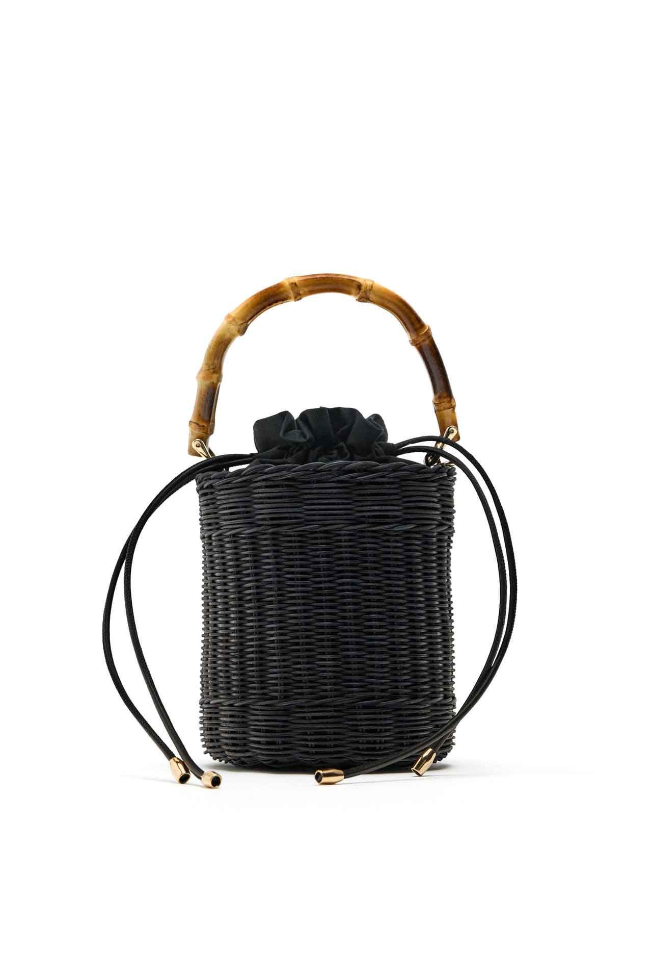 Zara raffia online bag