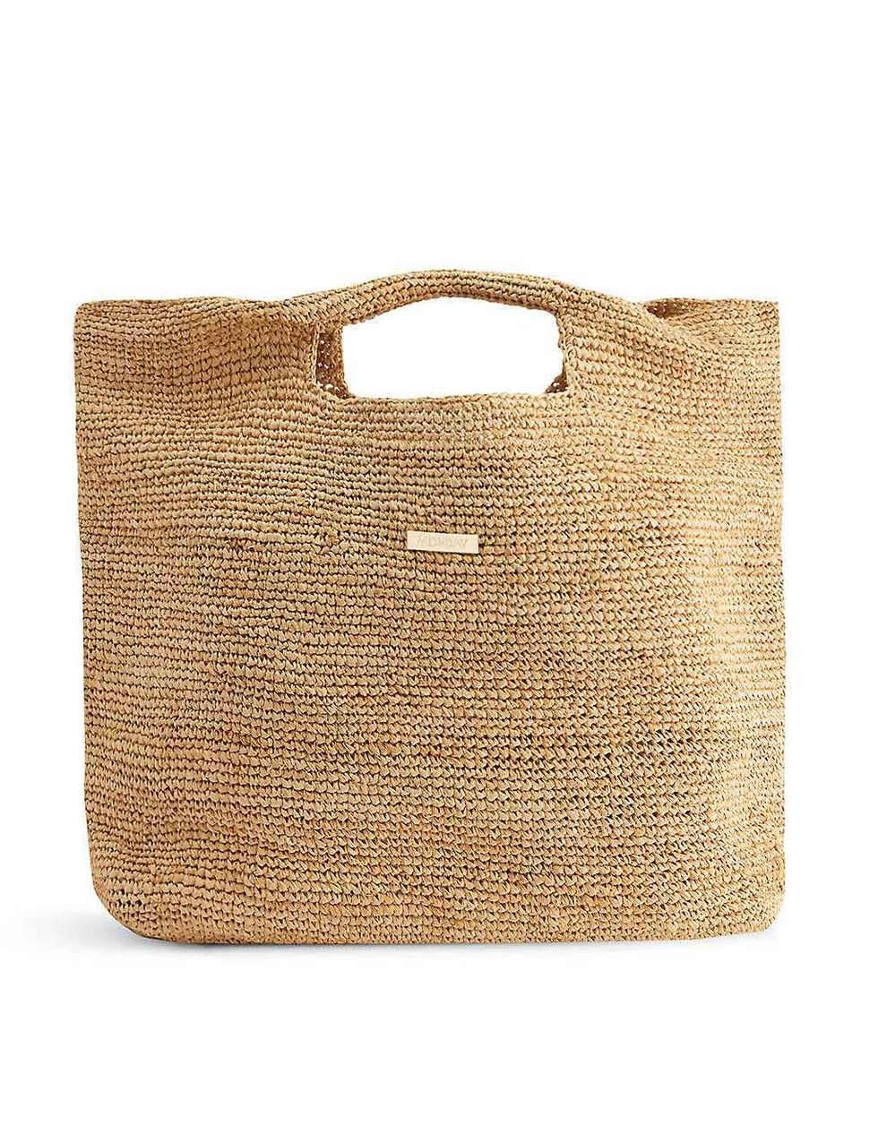 Luxury Designer Straw Tote Bag EC
