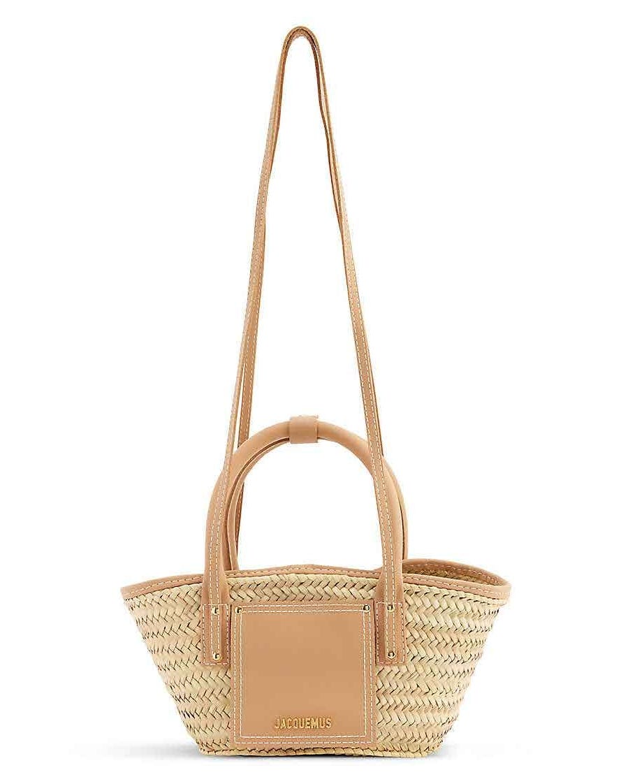 Le Panier Soleil Petite Woven Straw Tote Bag