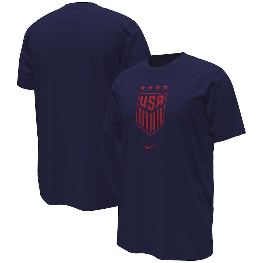 USWNT Nike Crest T-Shirt - Navy