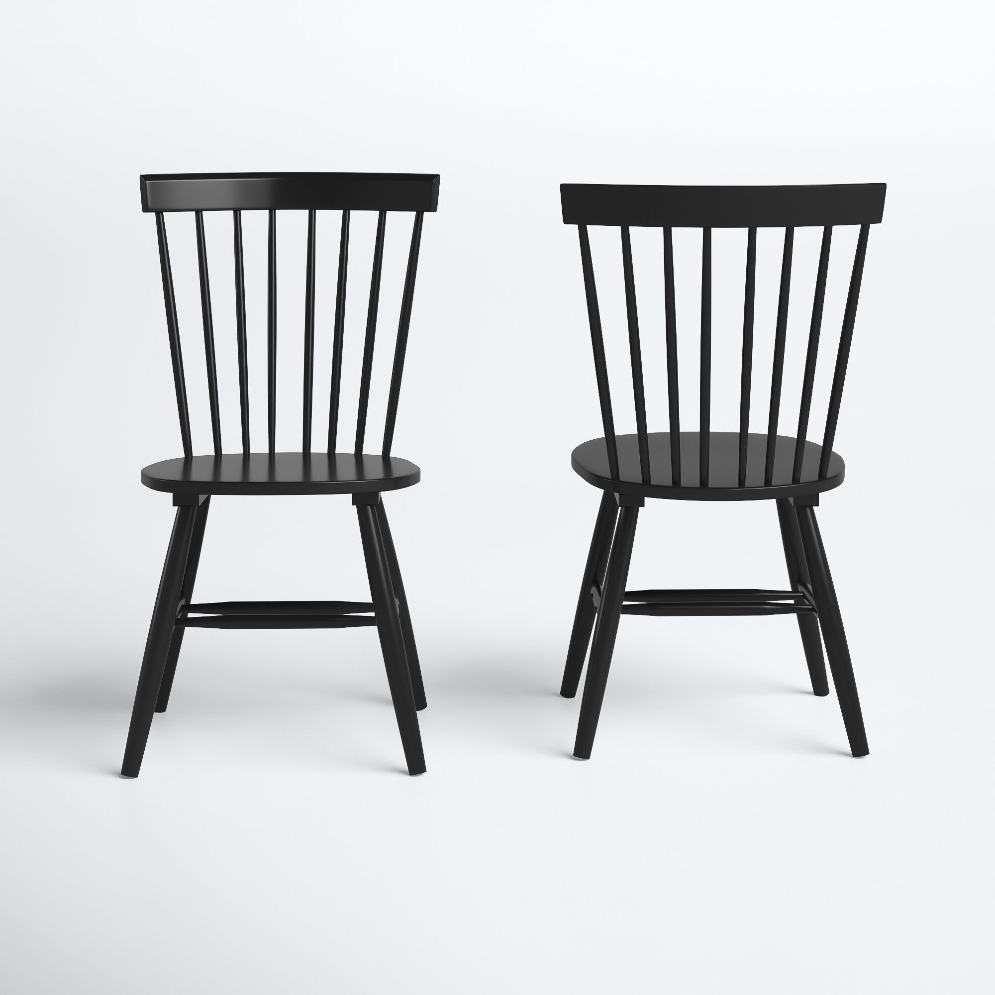 Black windsor chairs online walmart