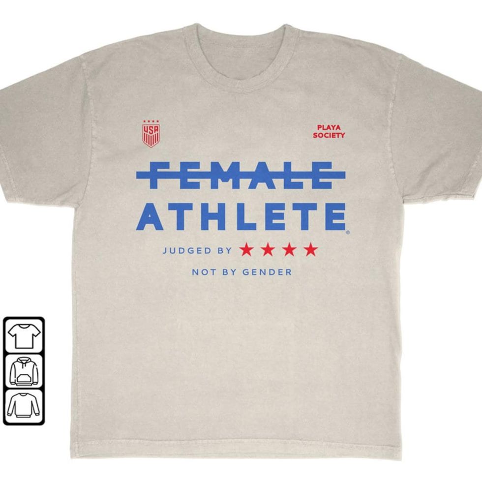 American Women World Cup Soccer Graphic Tee