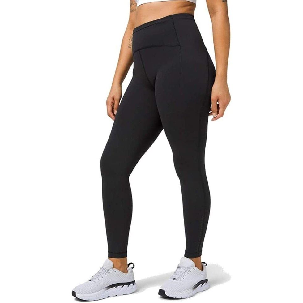 Compressive Leggings with Pockets That Don't Roll Down