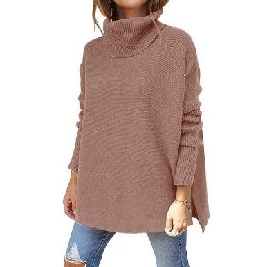 Women's Turtleneck Oversized Sweater Women's Turtleneck Oversized Sweater