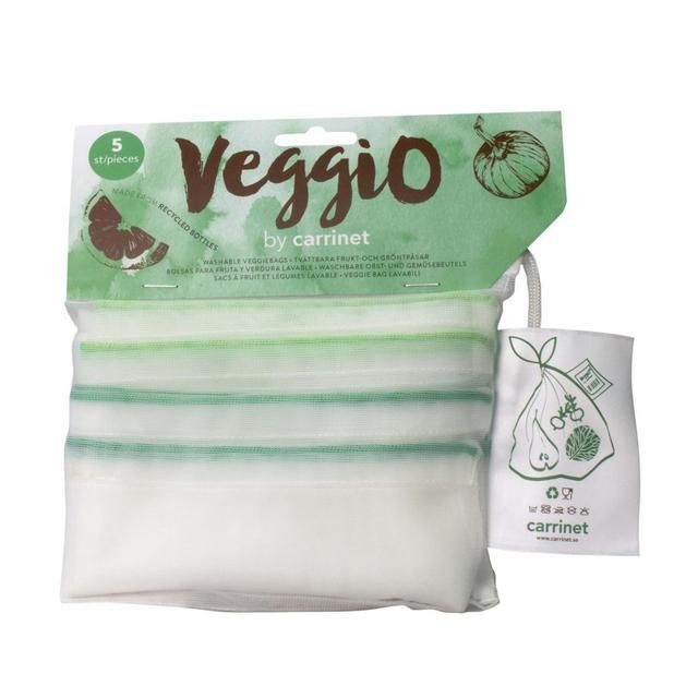 Carrinet Veggio Reusable Fruit & Veg Bags 5 per pack