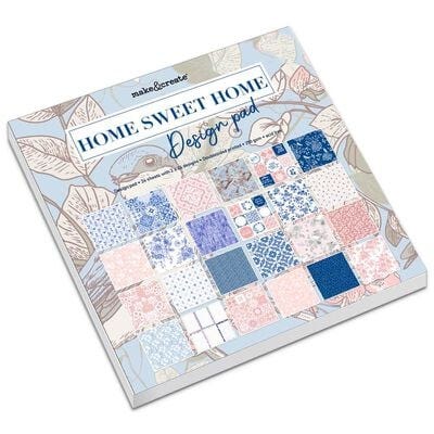 Home Sweet Home Design Pad: 6” x 6”