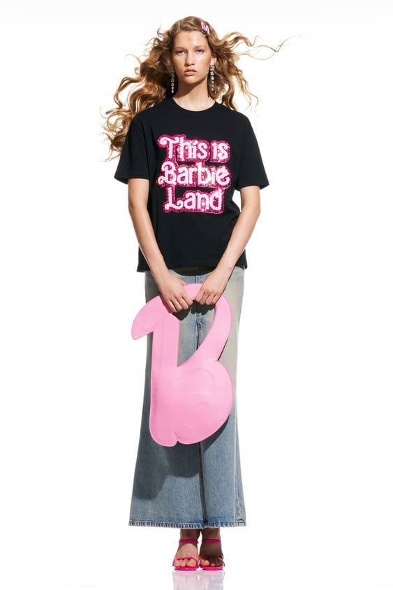  Barbie The Movie - Hi Allan T-Shirt : Clothing, Shoes & Jewelry