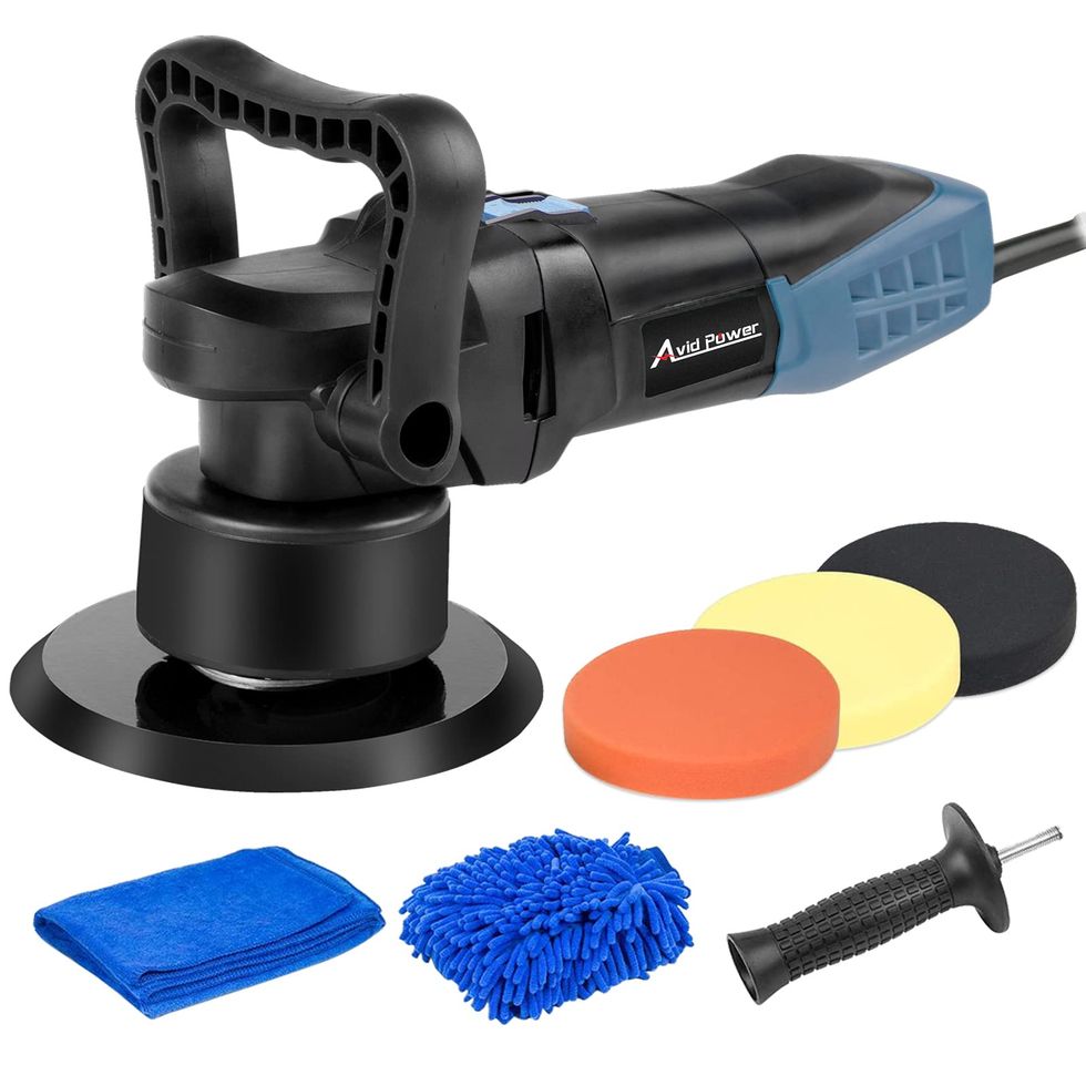 Electric Polisher 5 Inch Car Polishing Kit 700W Variable Speed automotive  polisher Waxing Machine Auto Parts Power Tools