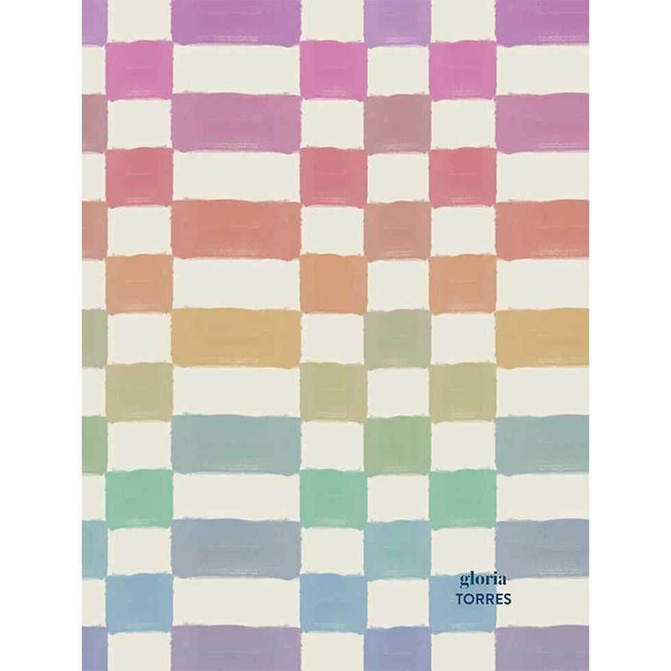 Watercolor Checkered Academic Planner