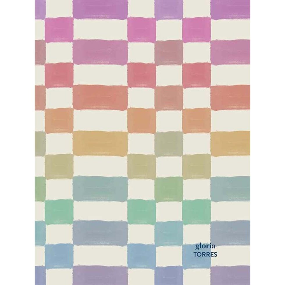 Watercolor Checkered Academic Planner Watercolor Checkered Academic Planner