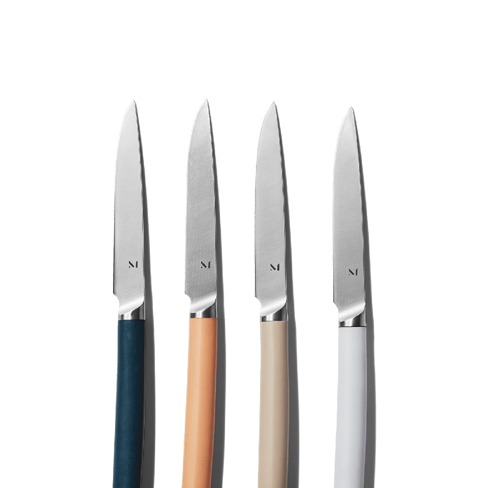 Messermeister 4pc Translucent Multi-Color Knife Blade / Edge Guard Set 