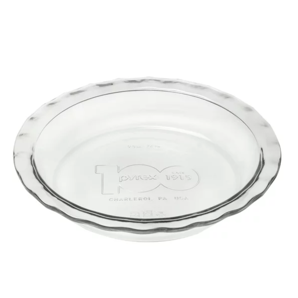 Pyrex Easy Grab Glass Pie Plate