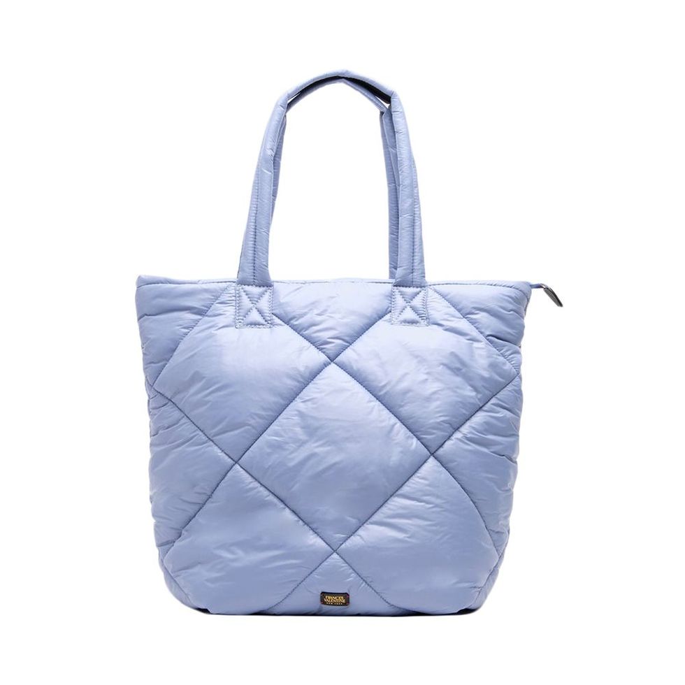 Lightweight, Portable, Large Capacity Casual, Fashion Quilted Detail Tote Bag, Elegant Large Artificial Leather Handbag, Women's Stylish Chain