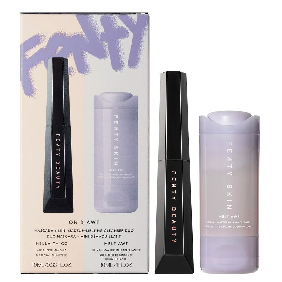 On & Awf Mascara and Mini Makeup-Melting Cleanser Duo