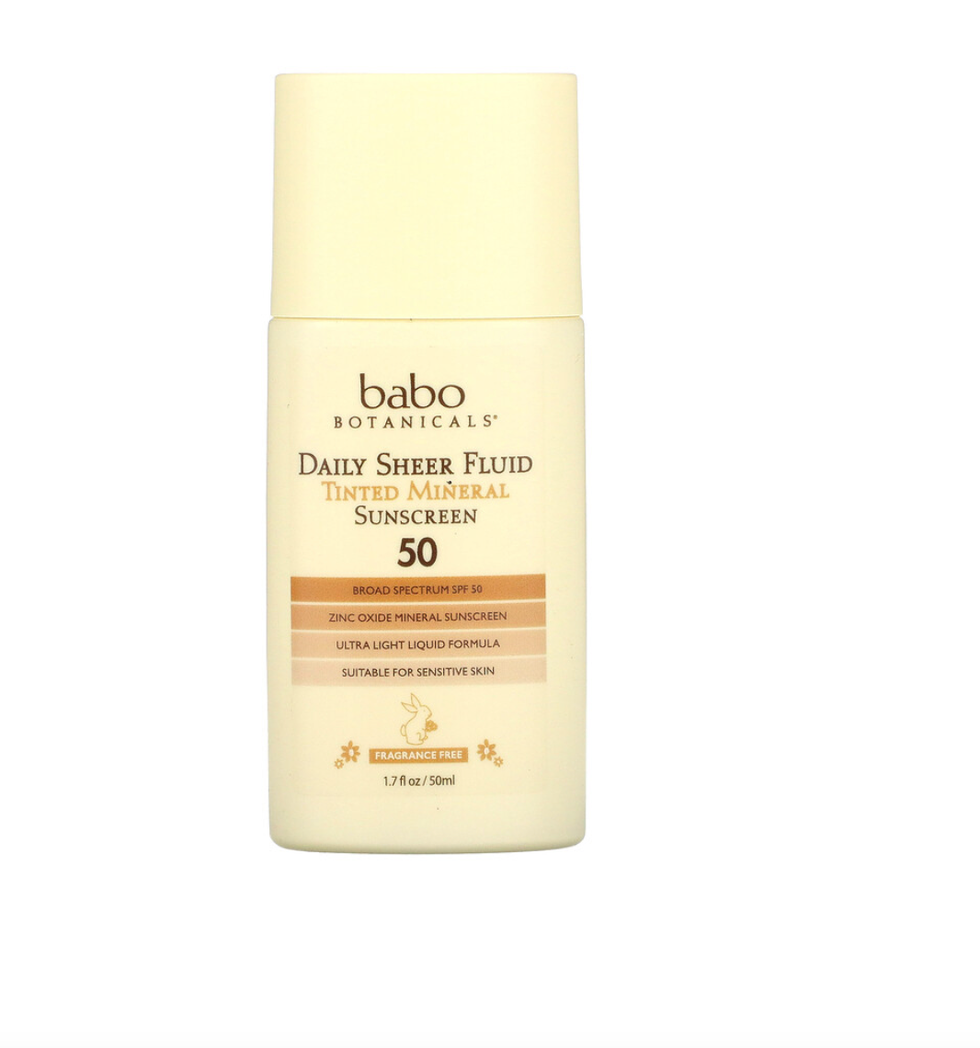 Sheer Zinc Mineral Sunscreen Lotion SPF30 - Babo Botanicals