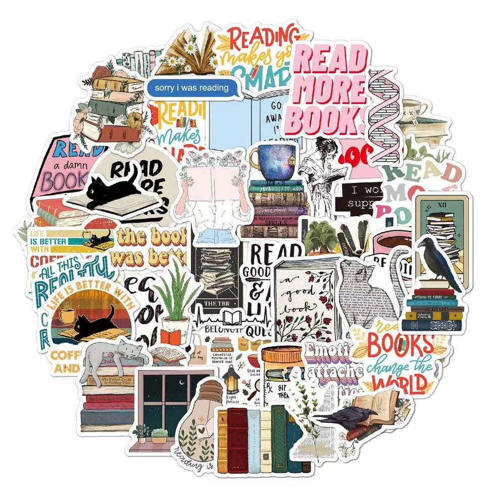 100-Piece Kindle Book Stickers 100-Piece Kindle Book Stickers