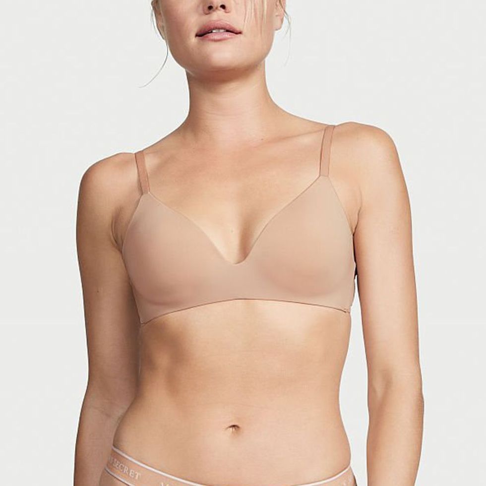 Women Sheer Mesh Transparent Bra Sexy Low-Cut Wireless Underwear Demi  Bralette