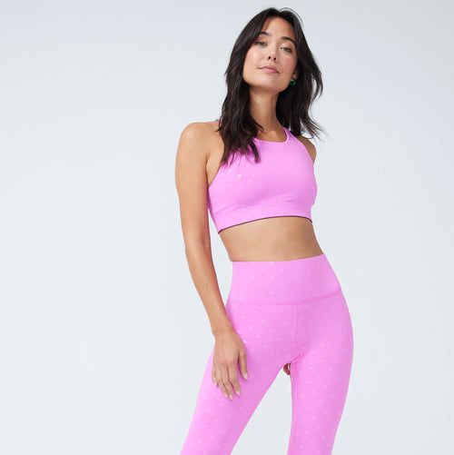 Compression Fit Tummy Tuck High Waisted Legging Pink (LEGGING ONLY