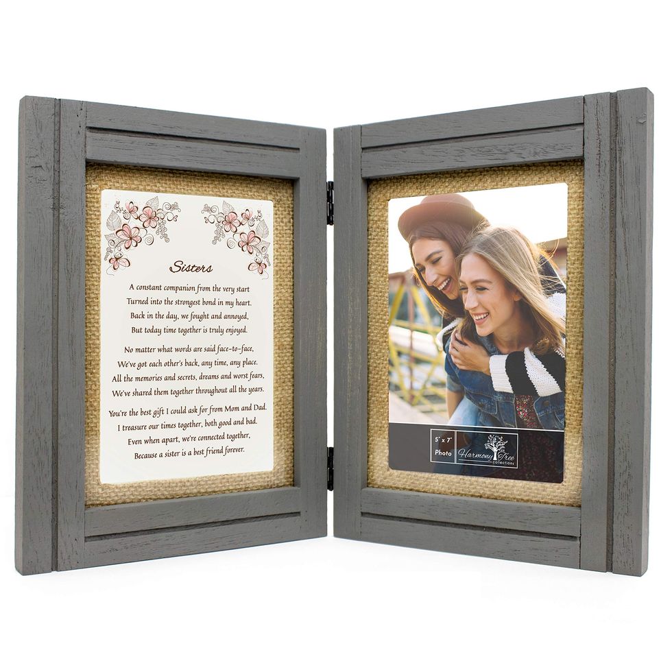 Picture Frame and Sisters Poem