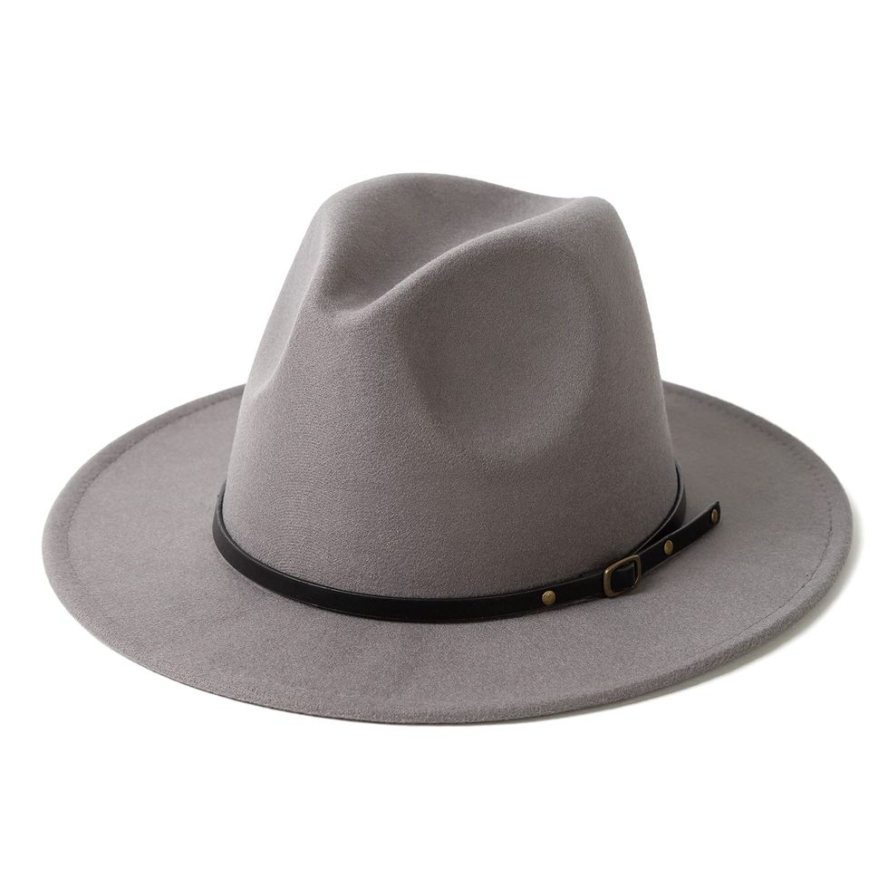 Classic Wide Brim Fedora Hat