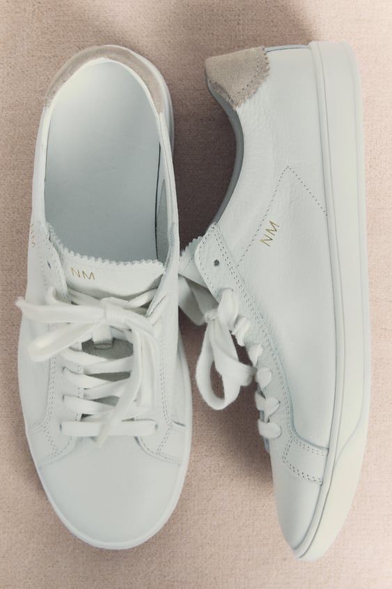 Zara discount zapatillas blancas