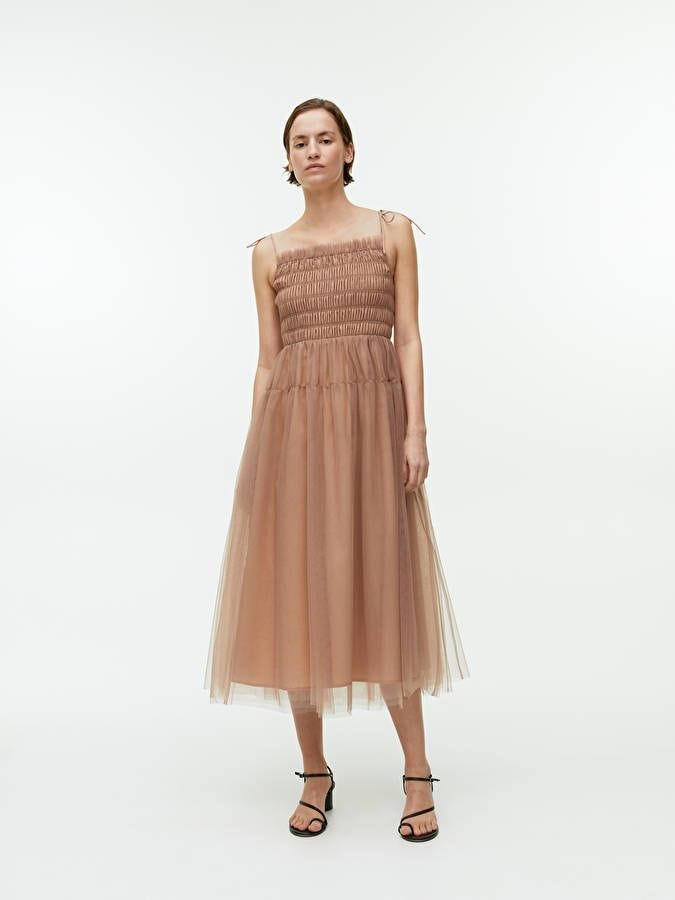 Tulle Smock Dress