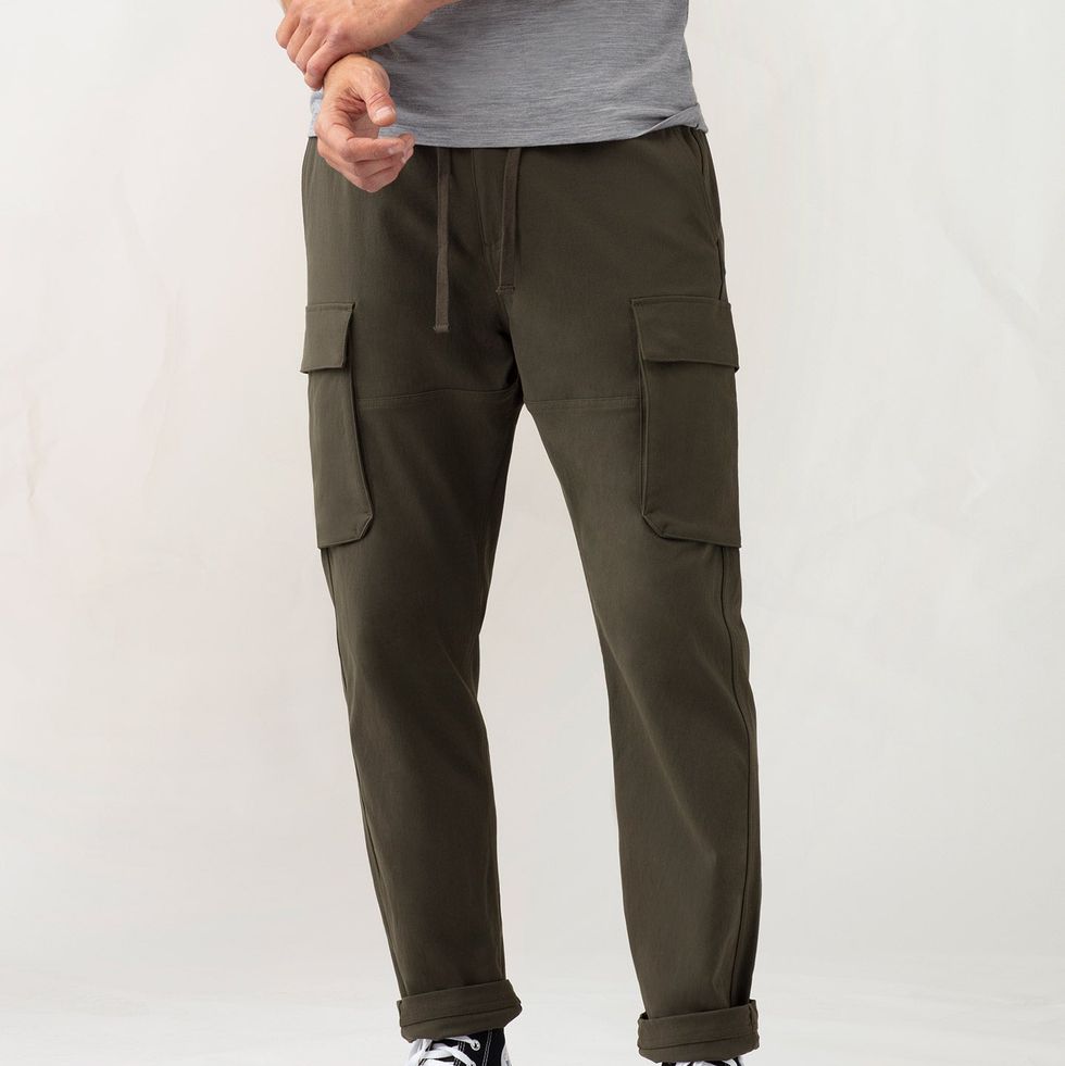 Cargo Pants - Calf Pockets - Olive Green