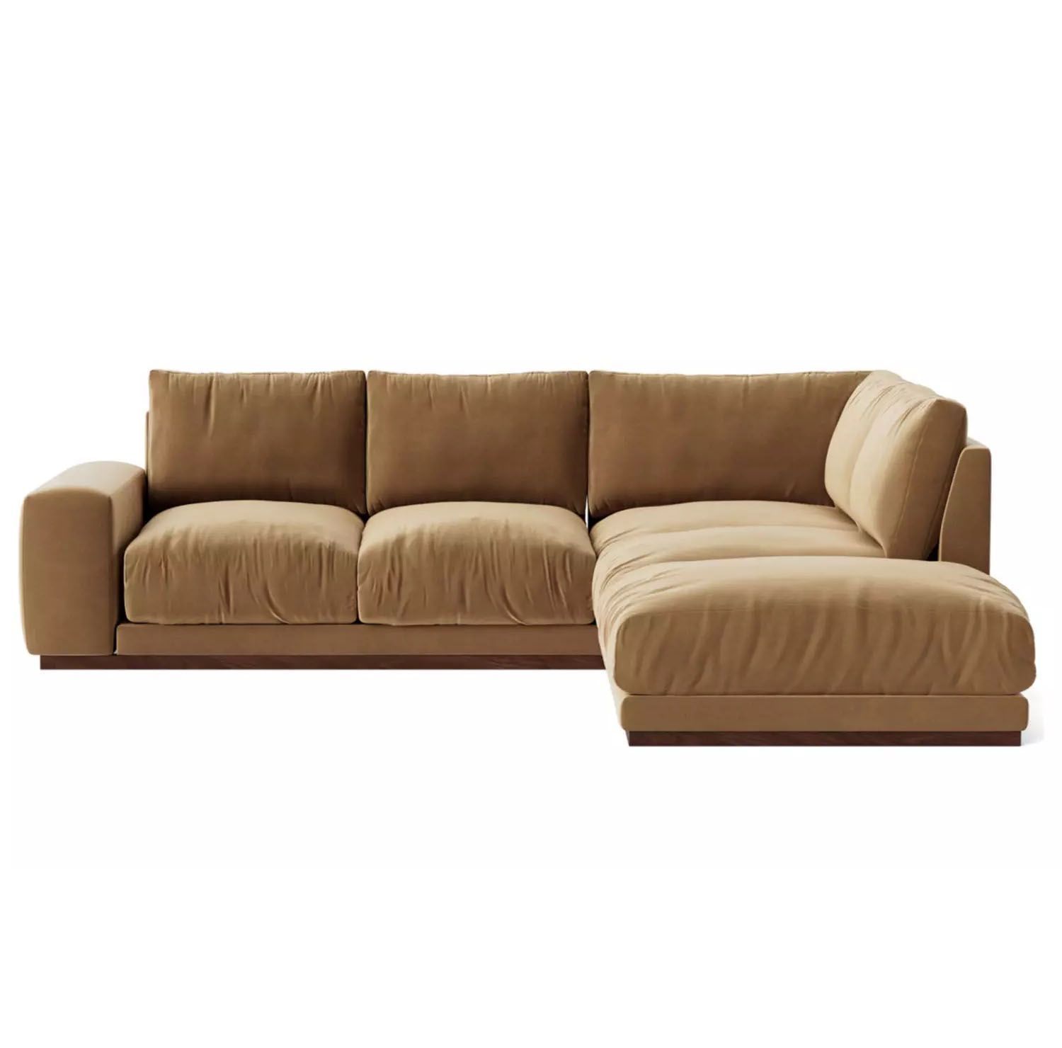 L shaped deals couch right side