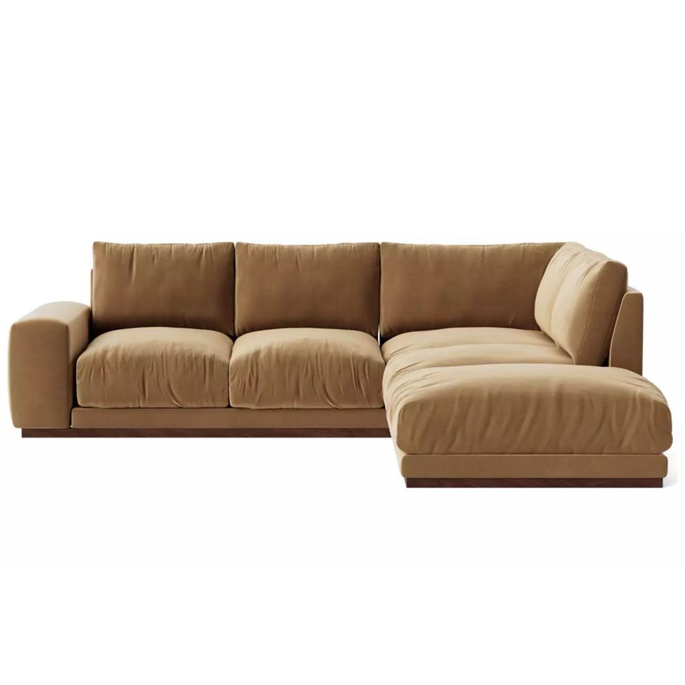 Swoon Denver Velvet Right Hand Corner Sofa